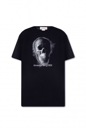 shirt with skull motif Alexander McQueen